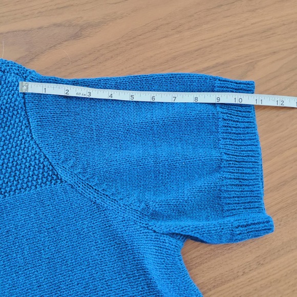 Coldwater Creek Blue Crew Neck Sweater - Picture 8 of 10